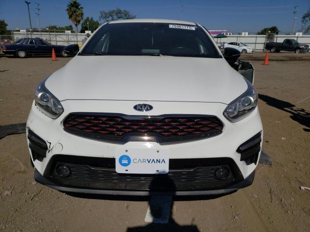 3KPF34AD2LE234520 - 2020 KIA FORTE GT LINE WHITE photo 5