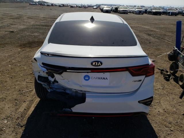 3KPF34AD2LE234520 - 2020 KIA FORTE GT LINE WHITE photo 6