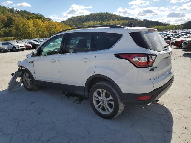 1FMCU9HDXJUC02184 - 2018 FORD ESCAPE SEL WHITE photo 2