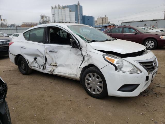 3N1CN7AP6HK416936 - 2017 NISSAN VERSA S WHITE photo 4