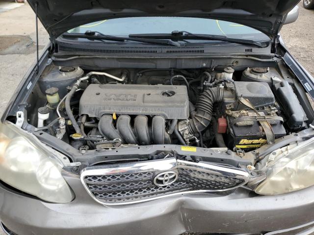 1NXBR32E28Z987970 - 2008 TOYOTA COROLLA CE GRAY photo 11