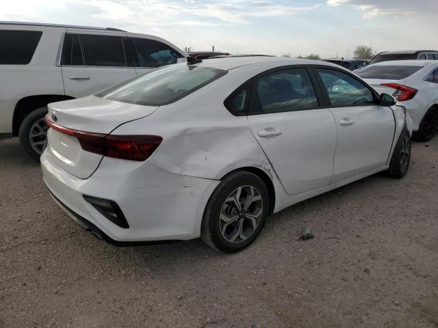 3KPF24AD6ME391231 - 2021 KIA FORTE FE WHITE photo 3