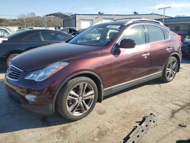 JN1AJ0HR8CM452590 - 2012 INFINITI EX35 BASE Շագանակագույն լուսանկար 1