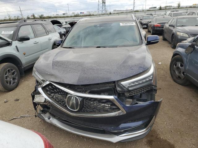 5J8TC2H5XKL015382 - 2019 ACURA RDX TECHNOLOGY BLUE photo 5