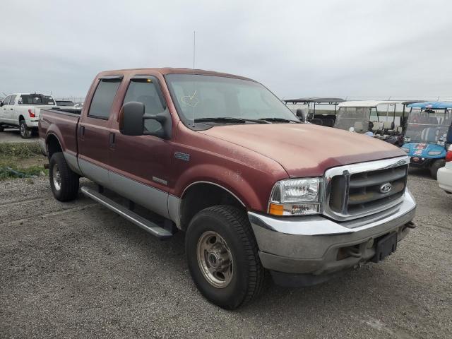 1FTSW31P14EA47728 - 2004 FORD F350 SRW SUPER DUTY RED photo 4