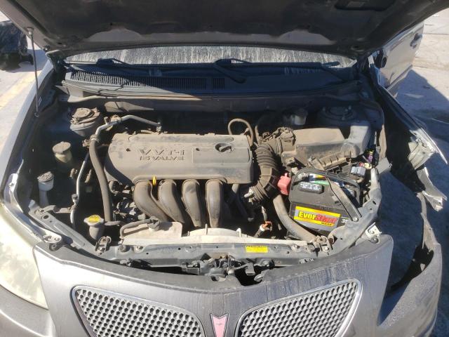 5Y2SL65837Z405342 - 2007 PONTIAC VIBE GRAY photo 11