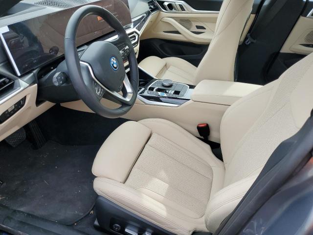 WBY43AW05PFP96692 - 2023 BMW I4 EDRIVE3 GRAY photo 7
