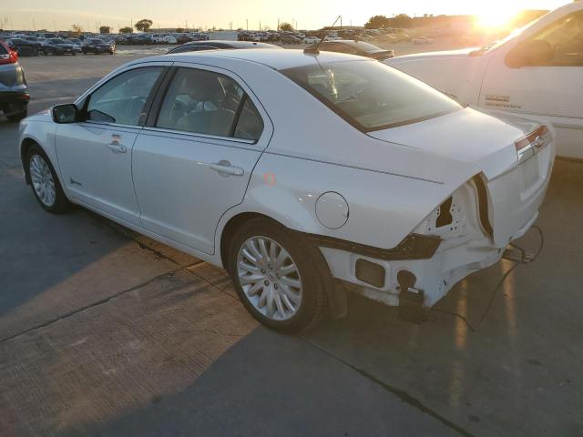 3FADP0L38BR316323 - 2011 FORD FUSION HYBRID WHITE photo 2