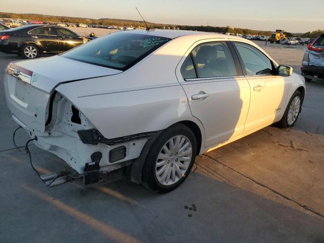 3FADP0L38BR316323 - 2011 FORD FUSION HYBRID WHITE photo 3