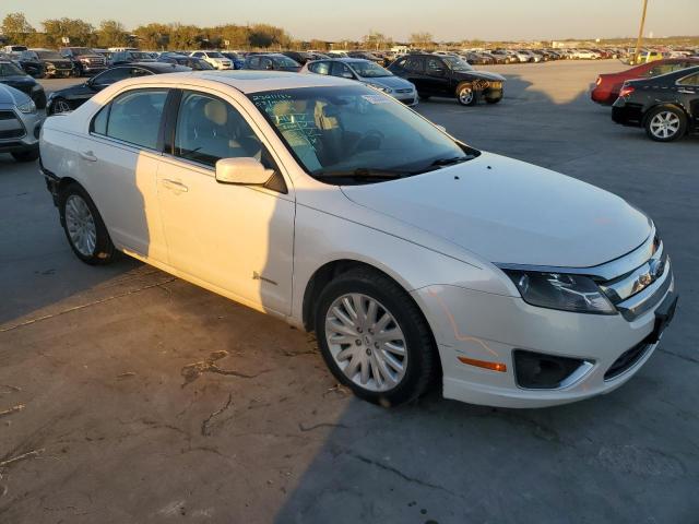 3FADP0L38BR316323 - 2011 FORD FUSION HYBRID WHITE photo 4