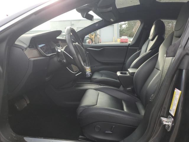 5YJSA1E23JF282143 - 2018 TESLA MODEL S Մոխրագույն լուսանկար 7