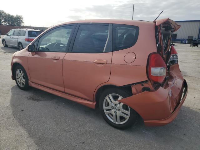 JHMGD38677S034317 - 2007 HONDA FIT S 橙色 照片 2