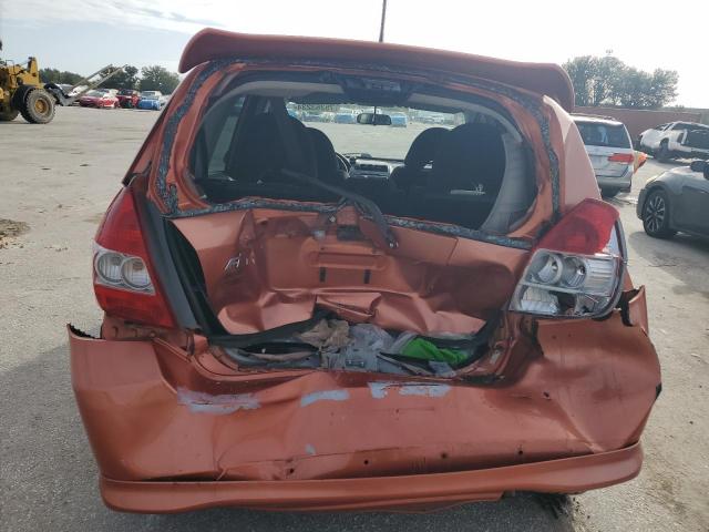 JHMGD38677S034317 - 2007 HONDA FIT S 橙色 照片 6