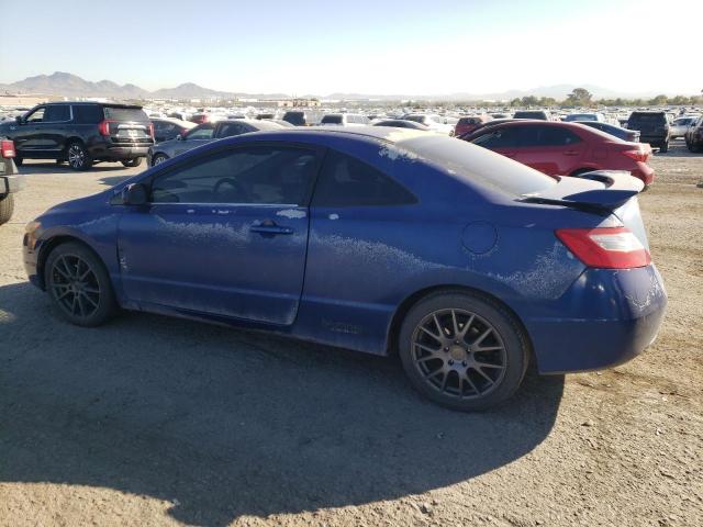 2HGFG21587H700383 - 2007 HONDA CIVIC SI BLUE photo 2