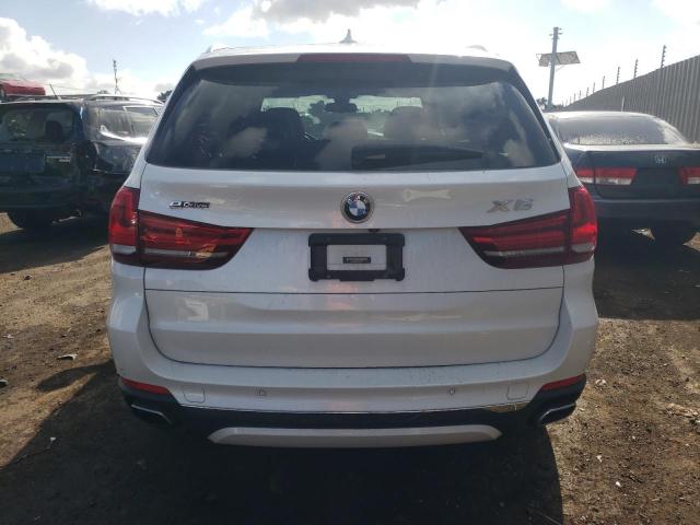 5UXKT0C56G0S77901 - 2016 BMW X5 XDR40E WHITE photo 6