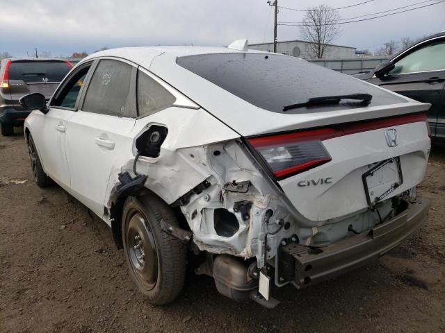 19XFL1G88PE012109 - 2023 HONDA CIVIC SPORT TOURING WHITE photo 2