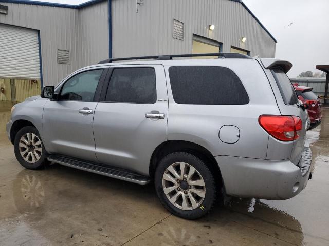 5TDKY5G10BS031116 - 2011 TOYOTA SEQUOIA LIMITED SILVER photo 2