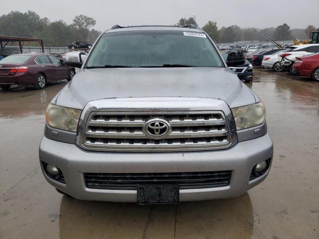 5TDKY5G10BS031116 - 2011 TOYOTA SEQUOIA LIMITED SILVER photo 5