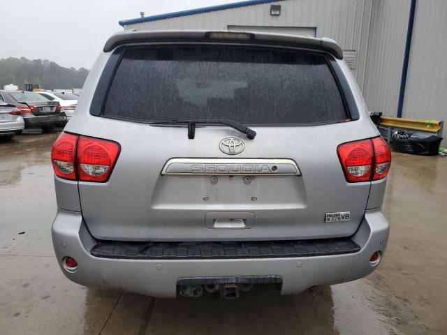5TDKY5G10BS031116 - 2011 TOYOTA SEQUOIA LIMITED SILVER photo 6