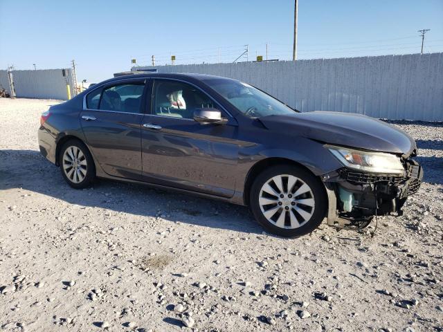 1HGCR2F84EA305628 - 2014 HONDA ACCORD EXL GRAY photo 4