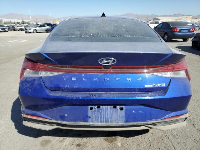 KMHLM4AJXPU088313 - 2023 HYUNDAI ELANTRA BLUE BLUE photo 6