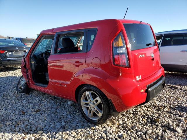 KNDJT2A21B7313379 - 2011 KIA SOUL + RED photo 2