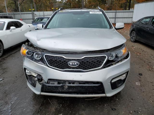 5XYKW4A23DG380000 - 2013 KIA SORENTO SX SILVER photo 5