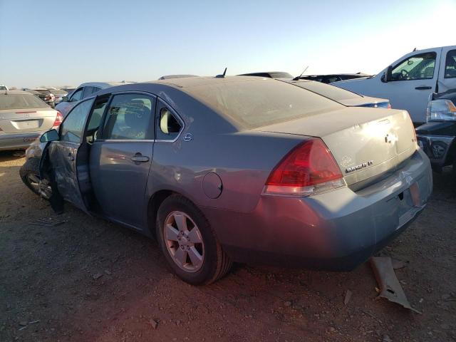 2G1WT58K189151038 - 2008 CHEVROLET IMPALA LT GRAY photo 2