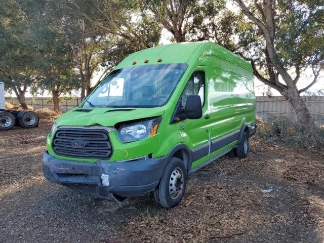 1FTRS4XGXGKB40440 - 2016 FORD TRANSIT T-350 HD GREEN photo 1