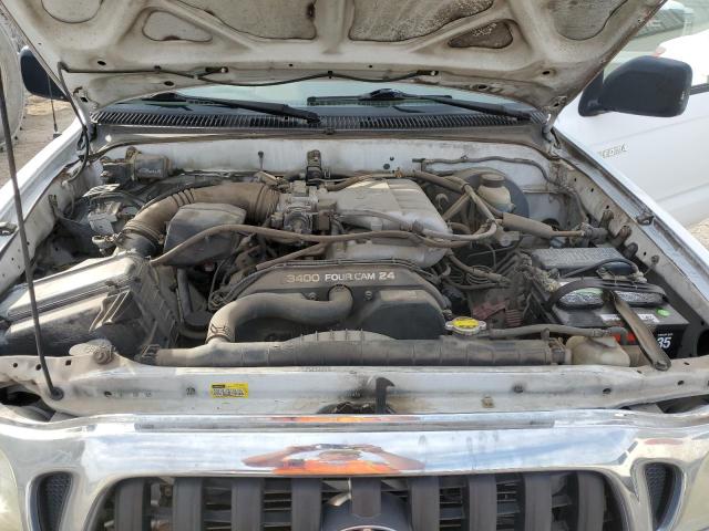 5TEGN92N93Z254176 - 2003 TOYOTA TACOMA DOUBLE CAB PRERUNNER WHITE photo 11