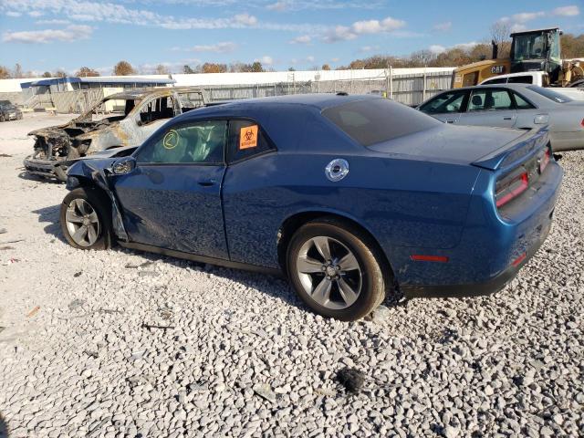 2C3CDZAG7LH206602 - 2020 DODGE CHALLENGER SXT BLUE photo 2