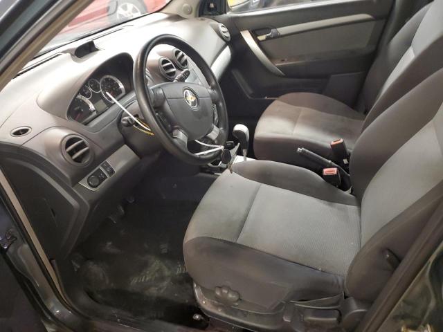KL1TD6DE8AB128882 - 2010 CHEVROLET AVEO LS Yaşıl foto 7