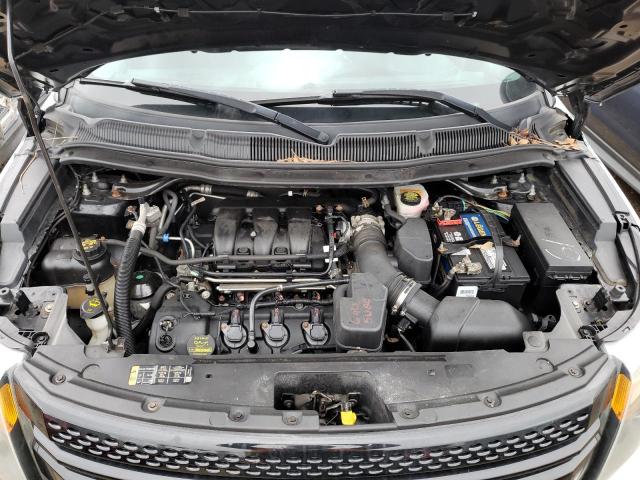 1FM5K8AR8EGA44835 - 2013 FORD EXPLORER POLICE INTERCEPTOR Weiß Foto 12