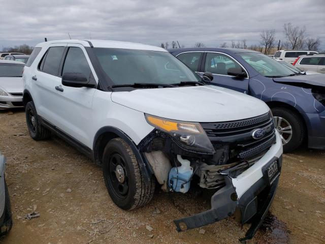 1FM5K8AR8EGA44835 - 2013 FORD EXPLORER POLICE INTERCEPTOR WHITE photo 4