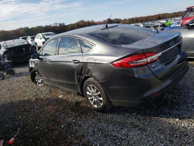 3FA6P0G77JR145875 - 2018 FORD FUSION S GRAY photo 2