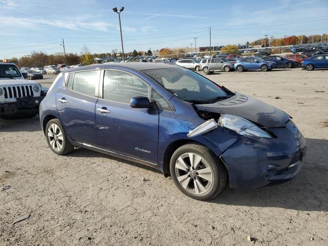 1N4BZ0CP6GC311986 - 2016 NISSAN LEAF SV BLUE photo 4