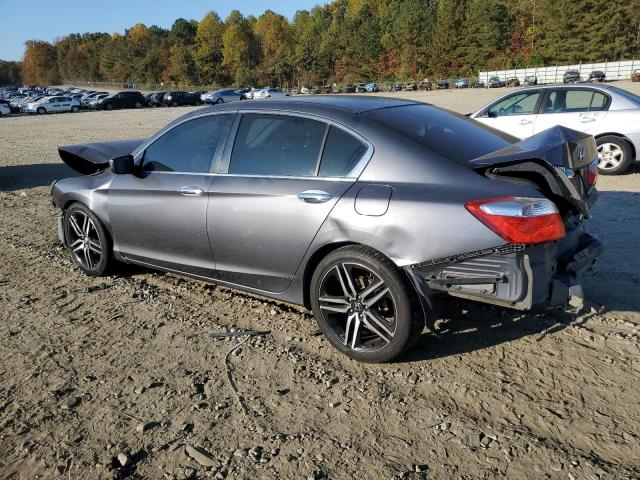 1HGCR2F37DA005844 - 2013 HONDA ACCORD LX GRAY photo 2