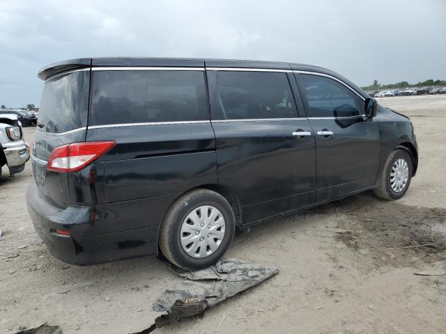 JN8AE2KP2C9035574 - 2012 NISSAN QUEST S BLACK photo 3