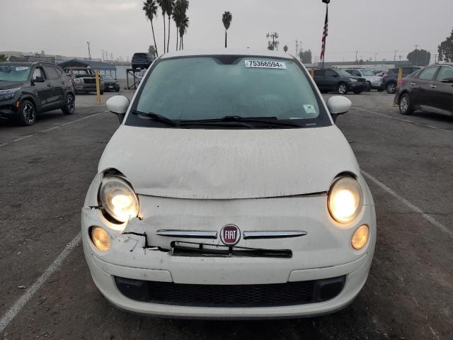 3C3CFFAR9DT604851 - 2013 FIAT 500 POP BEIGE photo 5