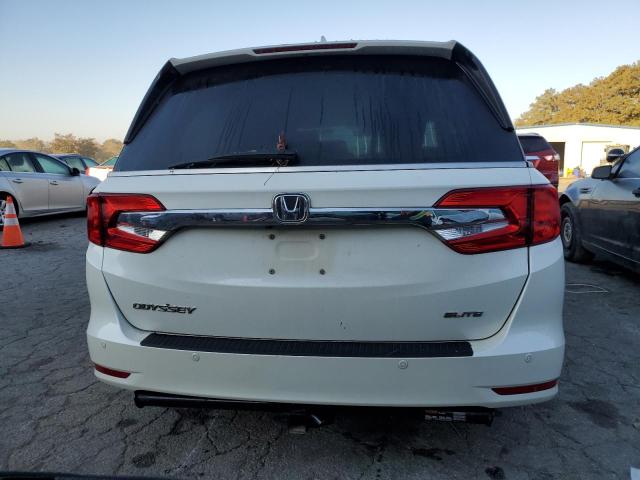 5FNRL6H9XJB087297 - 2018 HONDA ODYSSEY ELITE أبيض صورة 6