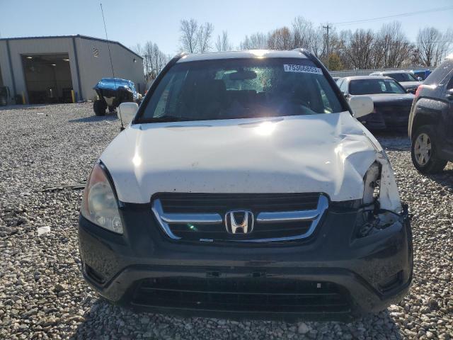 JHLRD78854C056585 - 2004 HONDA CR-V EX WHITE photo 5