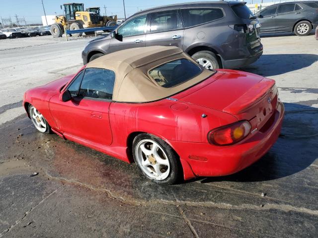 JM1NB3537X0134132 - 1999 MAZDA MX-5 MIATA RED photo 2