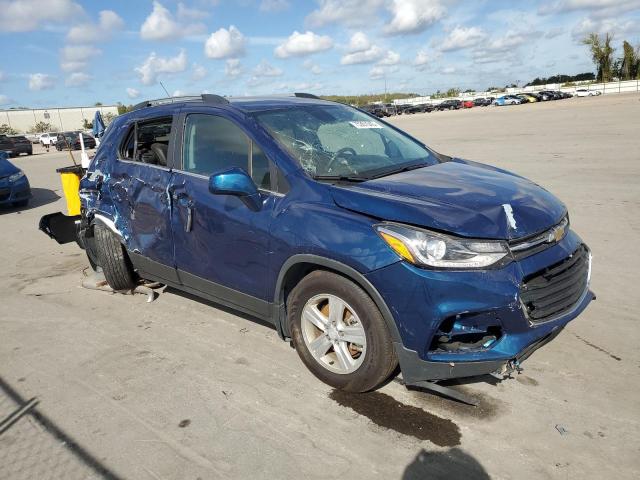 3GNCJLSB2LL145355 - 2020 CHEVROLET TRAX 1LT BLUE photo 4