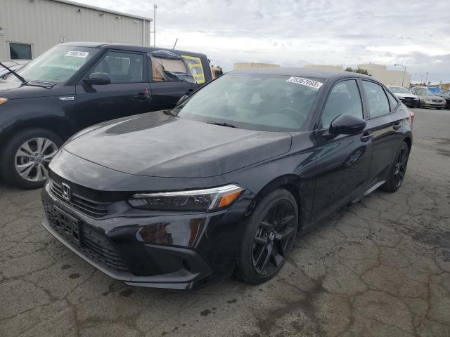 2HGFE2F56NH500159 - 2022 HONDA CIVIC SPORT 黑色 照片 1