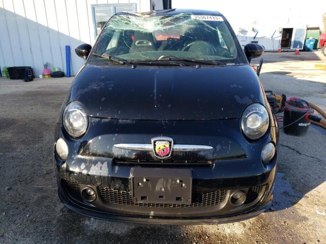 3C3CFFFH0FT541710 - 2015 FIAT 500 ABARTH BLACK photo 5