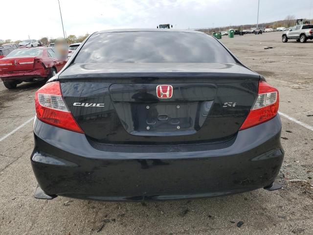 19XFB2F53CE004557 - 2012 HONDA CIVIC LX BLACK photo 6