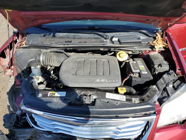 2C4RC1BG6ER343374 - 2014 CHRYSLER TOWN & COU TOURING 红色 照片 12