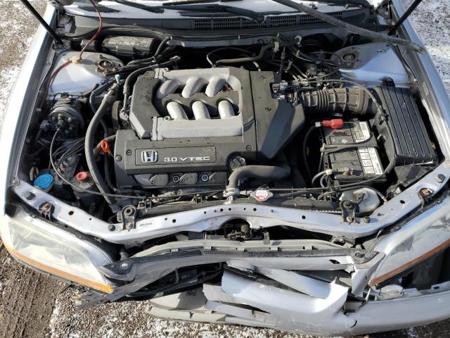 1HGCG16612A800928 - 2002 HONDA ACCORD SE SILVER photo 11