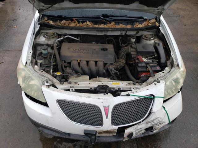 5Y2SL65866Z449804 - 2006 PONTIAC VIBE WHITE photo 11