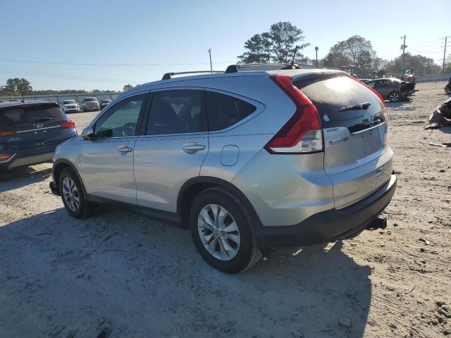 2HKRM3H78DH515013 - 2013 HONDA CR-V EXL SILVER photo 2